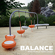 Уступы для детских игровых площадок Balance